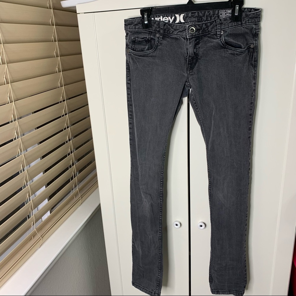 Hurley Skinny Black Denim Jeans